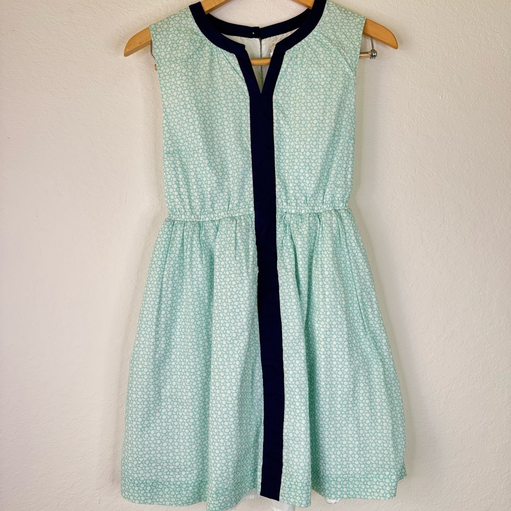 Crewcuts Modern Print Cotton Shift Dress